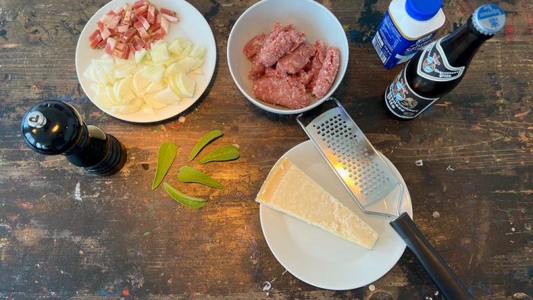 Pasta Salsiccia e Birra