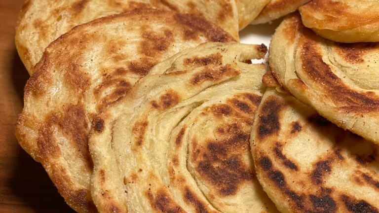 Moroccan Meloui Bread