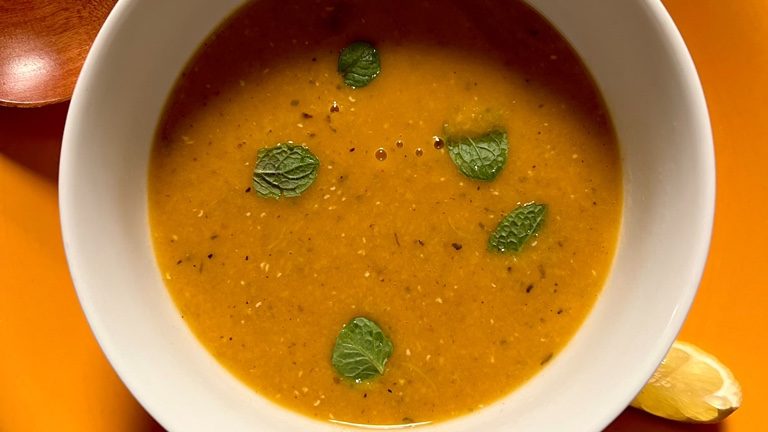 Turkish lentil soup