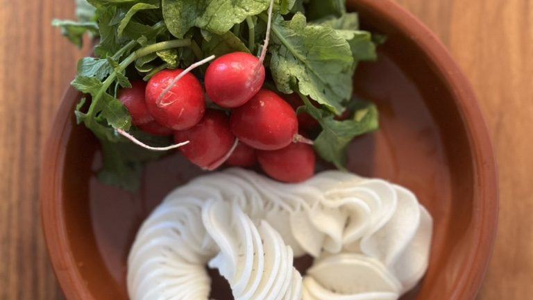 Beer garden radish