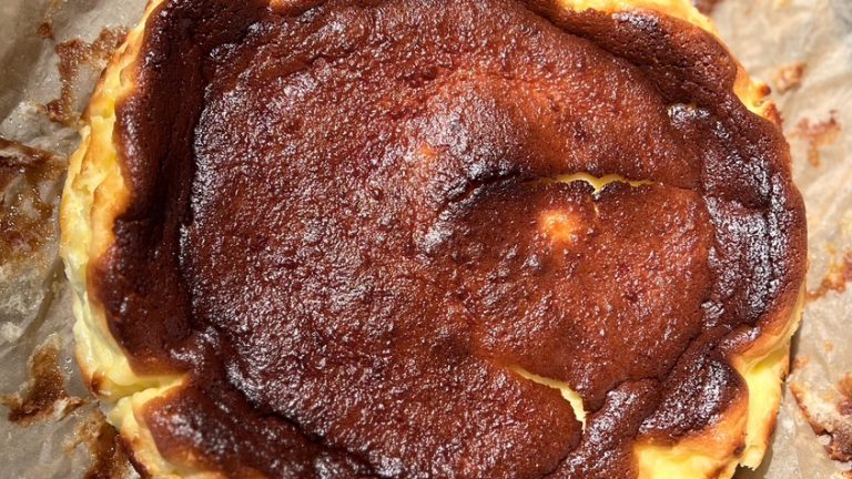 Basque cheesecake