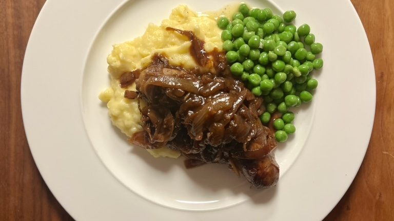Bangers and mash