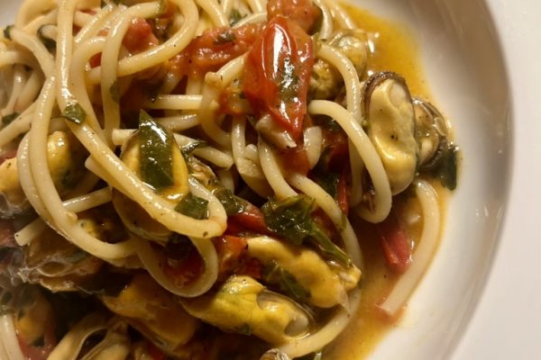 Spaghetti con le cozze