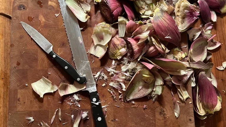 Pasta Carciofi, Funghi e Patate