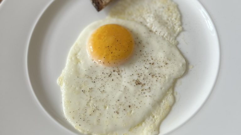 Sunny side up eggs