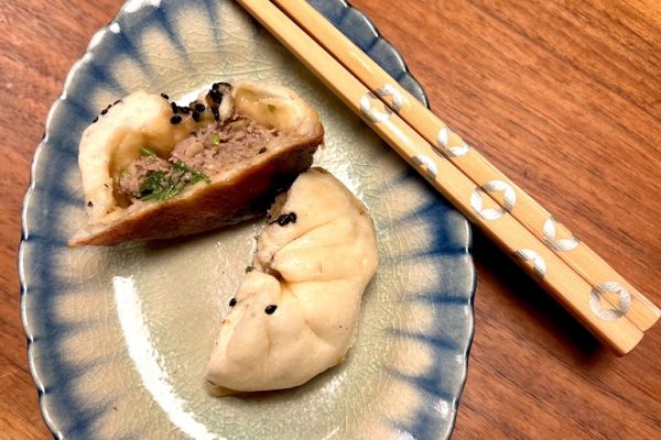 Sheng Jian Bao – Gebratene und gedämpfte Hackfleisch-Dumplings