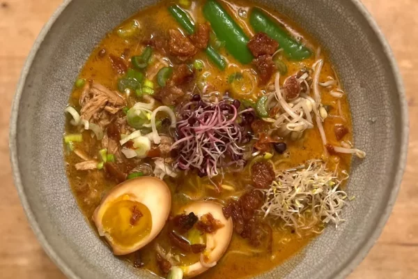 Sesam-Knoblauch-Ramen