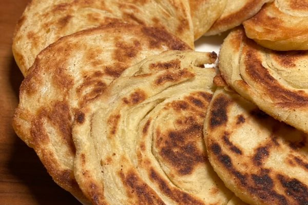 Moroccan Meloui Bread