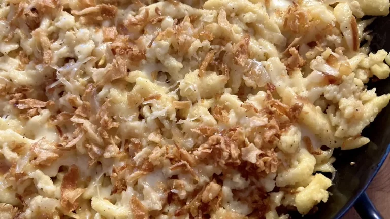 Cheese Spaetzle