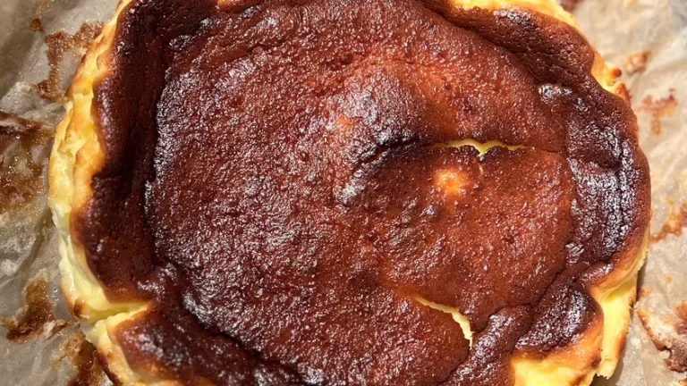 Basque cheesecake