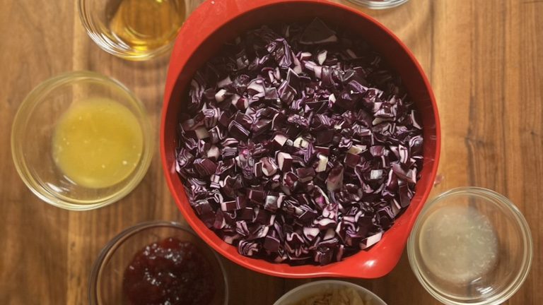 A different take on red cabbage