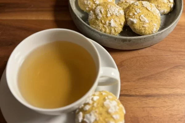 Lemon Crinkle Cookies