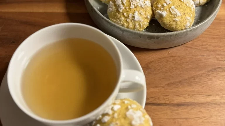 Lemon Crinkle Cookies