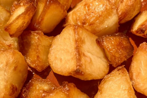 Roast potatoes