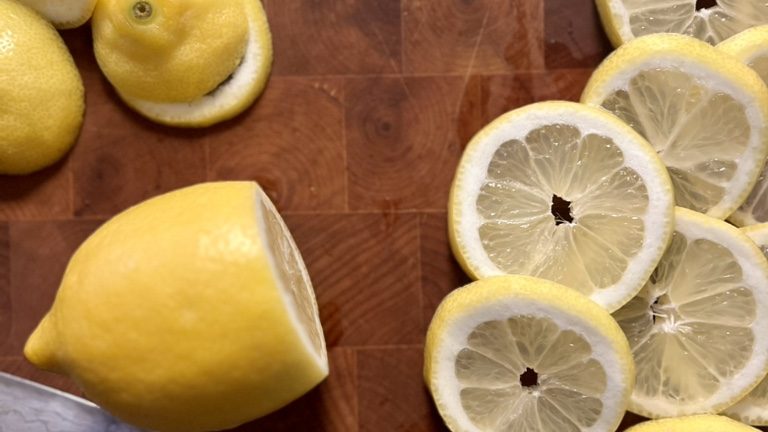 Moroccan preserved lemons and Chermoula