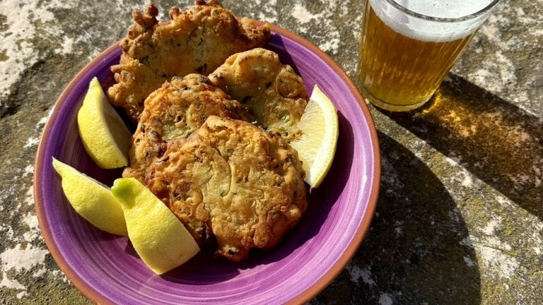 Tortillitas de camarones
