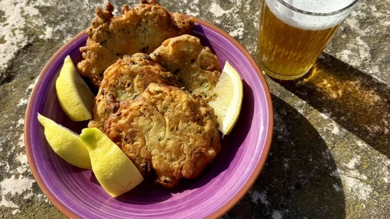 Tortillitas de camarones