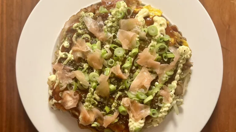 Okonomiyaki Hiroshima style