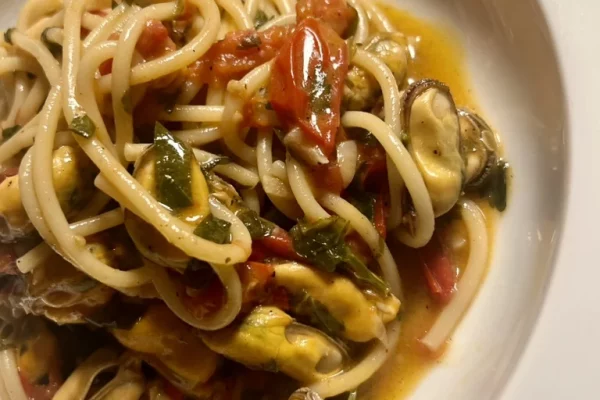 Spaghetti con le cozze