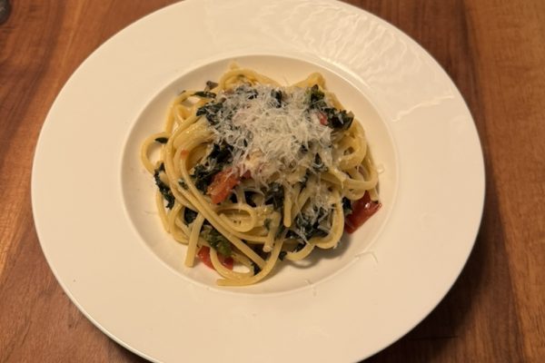 Linguine con Cavolo Nero