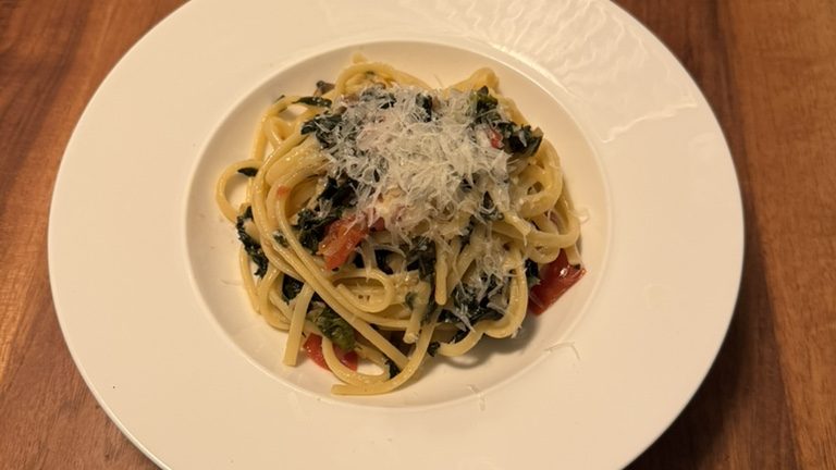 Linguine con Cavolo Nero