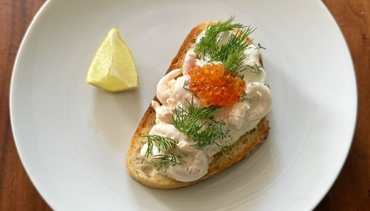 Toast Skagen